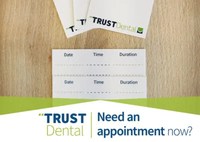 Need a dental appointment now?