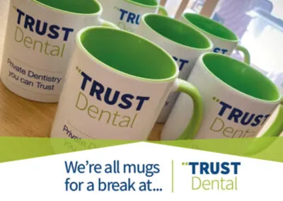 We’re all mugs for a break here at TRUST Dental